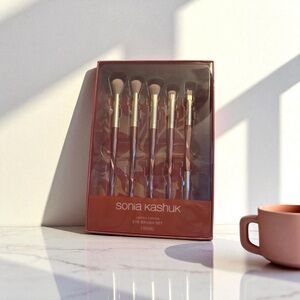 Sonia Kashuk Limited Edition 5‑Piece Eye Brush Set – NWT